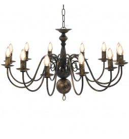 Lustre Noir antique 12...