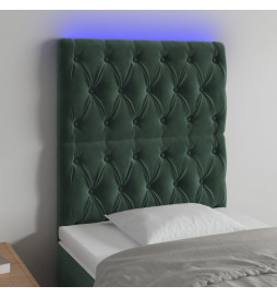 Tête de lit à LED Vert...