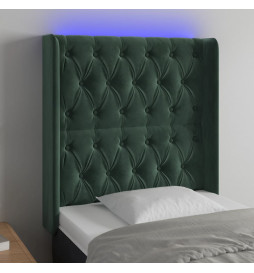 Tête de lit à LED Vert...