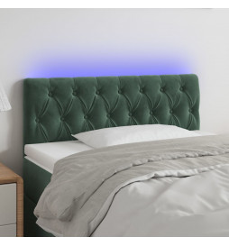Tête de lit à LED Vert...