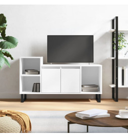 Meuble TV Blanc 100x35x55...