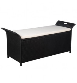 Banc de jardin avec coussin...
