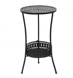 Table de bistro Noir 40x70...