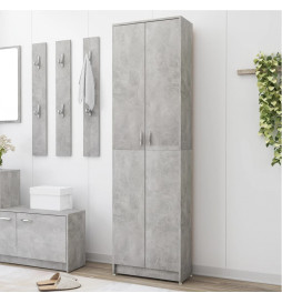 Garde-robe de couloir Gris...