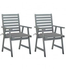 Chaises à dîner d'extérieur...