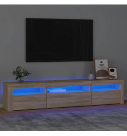 Meuble TV avec lumières LED...