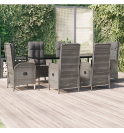 Mobilier à dîner de jardin...