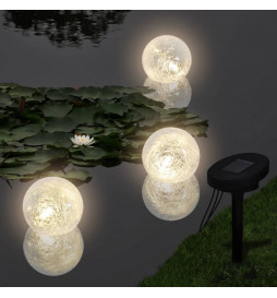 Boules solaires flottantes...