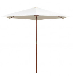 Parasol avec poteau en bois...