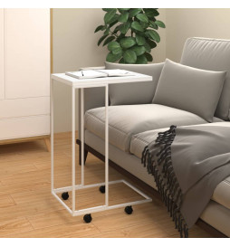 Table d'appoint avec roues...