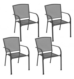 Chaises d'extérieur 4 pcs...