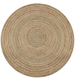 Tapis Jute tressé 150 cm rond