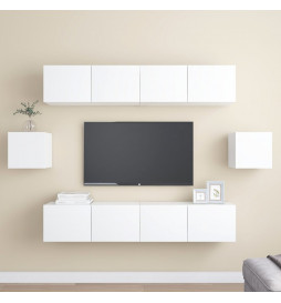 Ensemble de meuble TV 6 pcs...