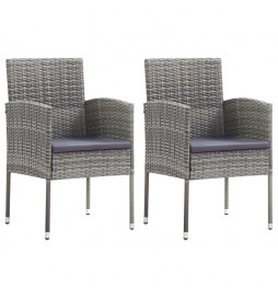 Chaises de jardin 2 pcs...