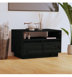 Meuble TV Noir 60x35x37 cm...