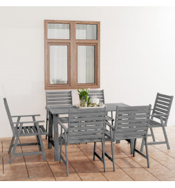 Mobilier à dîner de jardin...