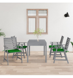 Chaises à dîner d'extérieur...