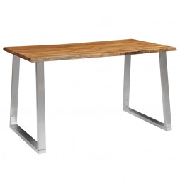Table à dîner 140x80x75 cm...