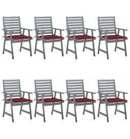 Chaises à dîner d'extérieur...