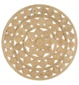 Tapis fait à la main Jute...