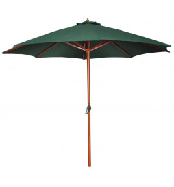 Parasol Vert 258 cm