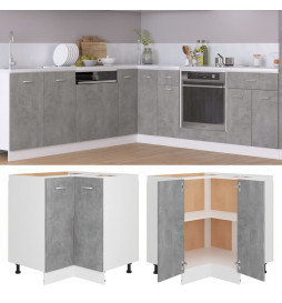 Armoire plancher d'angle...