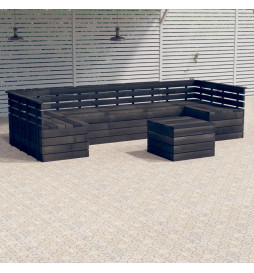 Salon palette de jardin 7...