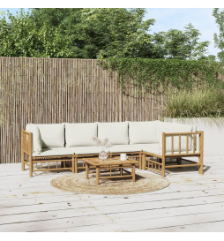 Salon de jardin 6 pcs avec...