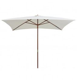 Parasol avec poteau en bois...