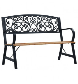 Banc de jardin 120 cm Bois