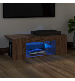 Meuble TV avec lumières LED...