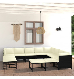 Salon de jardin 12 pcs avec...