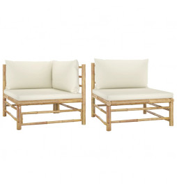 Salon de jardin 2 pcs avec...