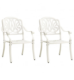 Chaises de jardin 2 pcs...