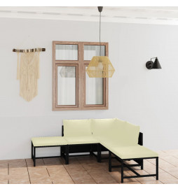 Salon de jardin 6 pcs avec...