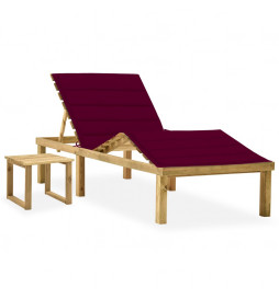 Chaise longue de jardin...