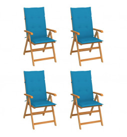 Chaises de jardin 4 pcs...