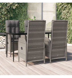 Mobilier à dîner de jardin...