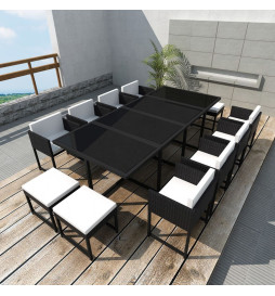 Salon de jardin 13 pcs avec...