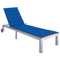 Chaise longue avec coussin...