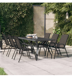 Table de jardin Gris et...