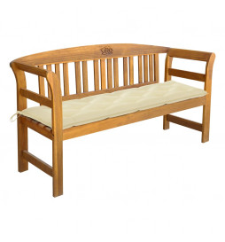 Banc de jardin avec coussin...