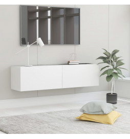 Meuble TV Blanc 120x30x30...