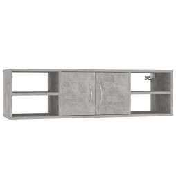 Étagère murale Gris béton...