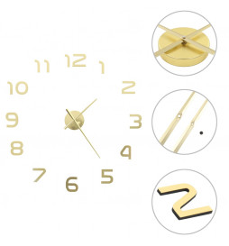 Horloge murale 3D Design...