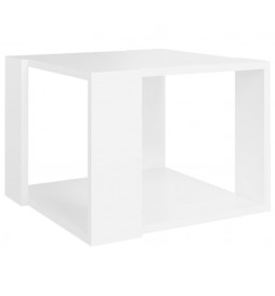 Table basse Blanc 40x40x30...
