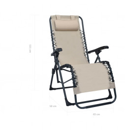 Chaise pliable de terrasse...