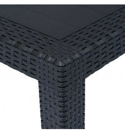 Table de jardin Anthracite...