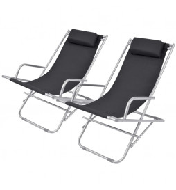 Chaises inclinables de...