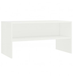 Meuble TV Blanc 80 x 40 x...